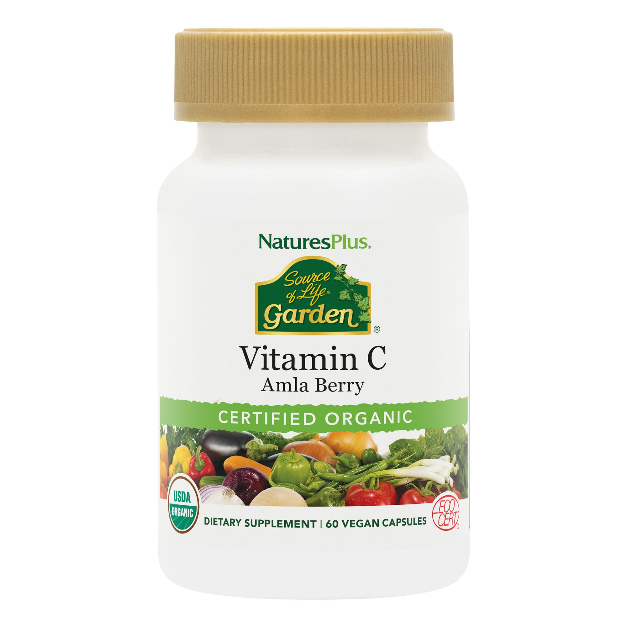 Amazon.com: NaturesPlus Source of Life Garden Vitamin C - 60